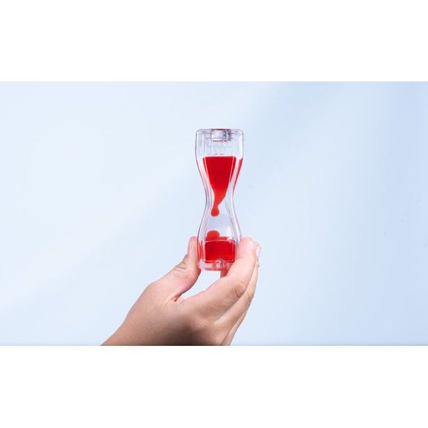 Fidget Blox Vision - barevná láva - červená