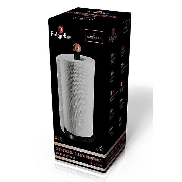 BERLINGERHAUS Držák na papírové utěrky Black Rose Collection BH-1737