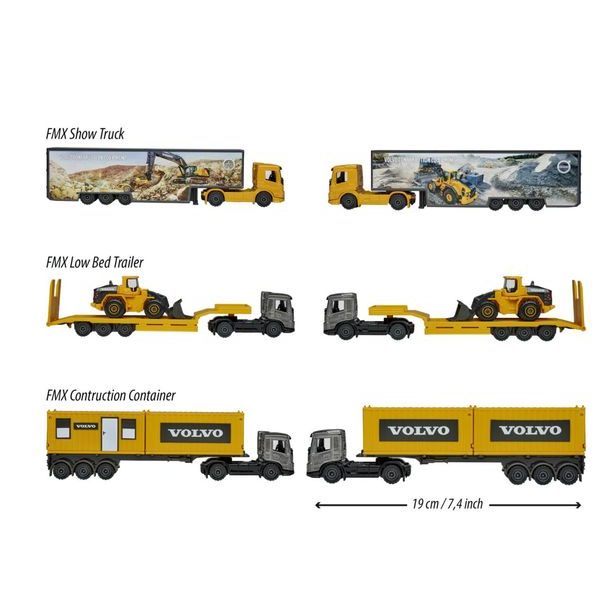 Volvo Transporter, 3 druhy
