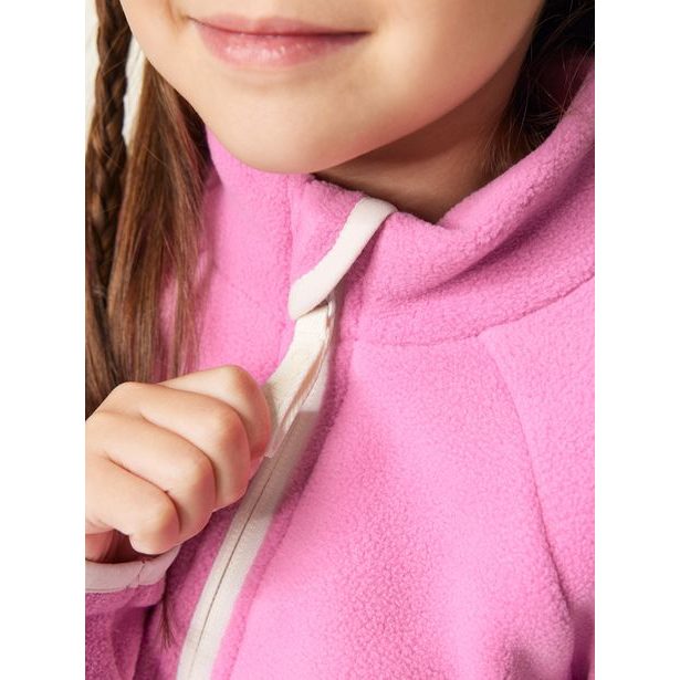 Dětská fleecová mikina, Růžová