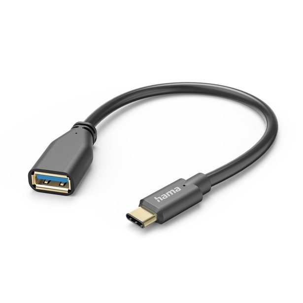 Hama OTG redukce USB-C na USB-A, 5 Gb/s, 15 cm