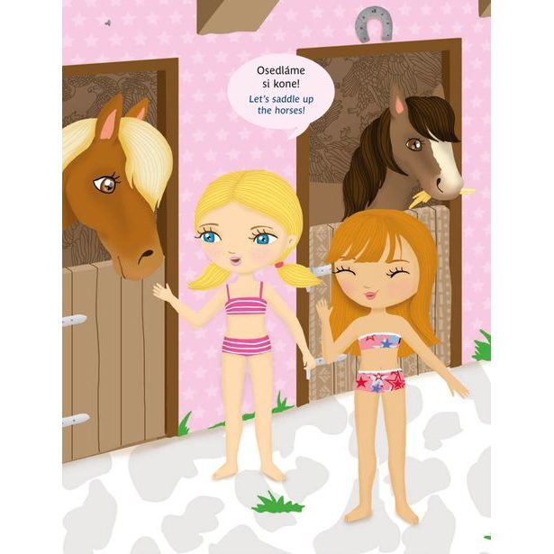 Šaty pre AMY ─ Kniha samolepiek Baagl