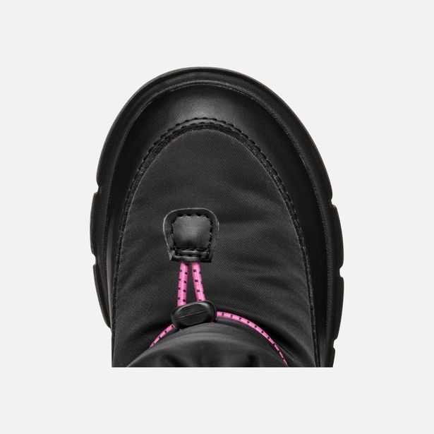 Černá dívčí zimní obuv Geox Willaboo B A