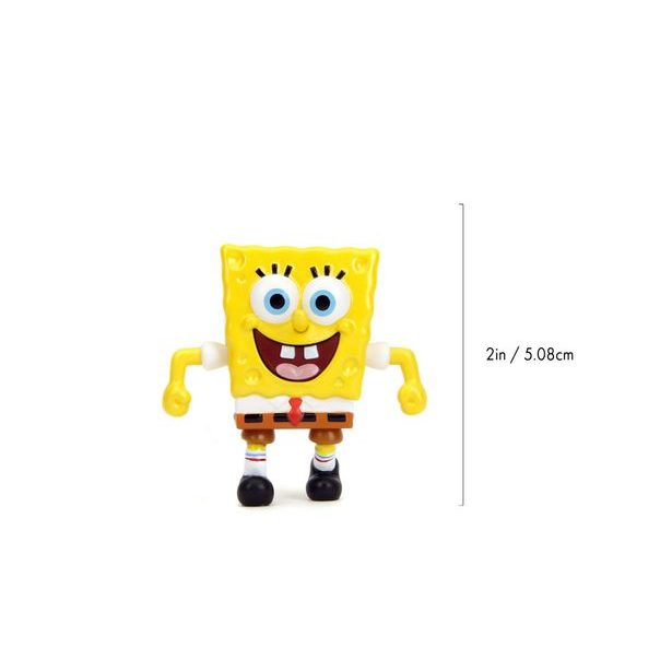 Sponge Bob figurka 2,5", 4druhy, DP12, Wave 1