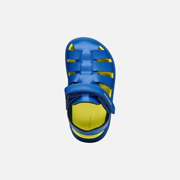 Modré chlapecké sandály Geox Sandal Fusbetto Bo