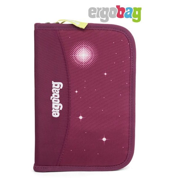 Školní penál Ergobag Galaxy fialový