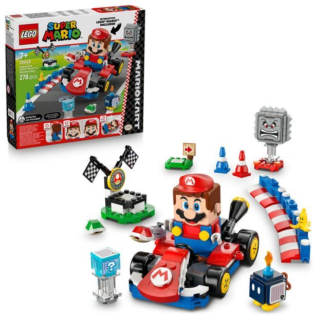 Mario Kart™ – Interaktivní LEGO® Mario™ a Standard Kart