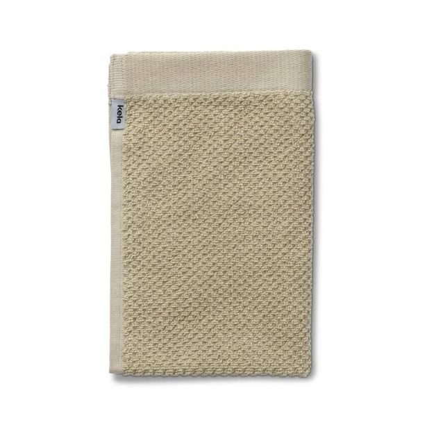 KELA Ručník pro hosty LAVINIA 100% bavlna béžová 15,0x21,0cm KL-23933