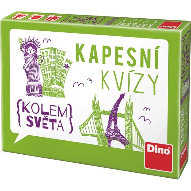 KAPESNÍ KVÍZY - KOLEM SVĚTA Cestovní hra