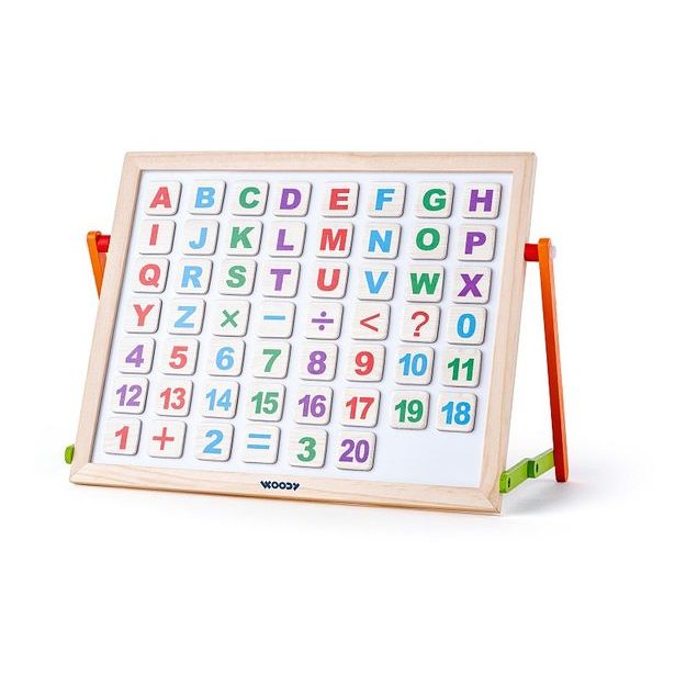 Magnetická tabulka s ABC na stůl