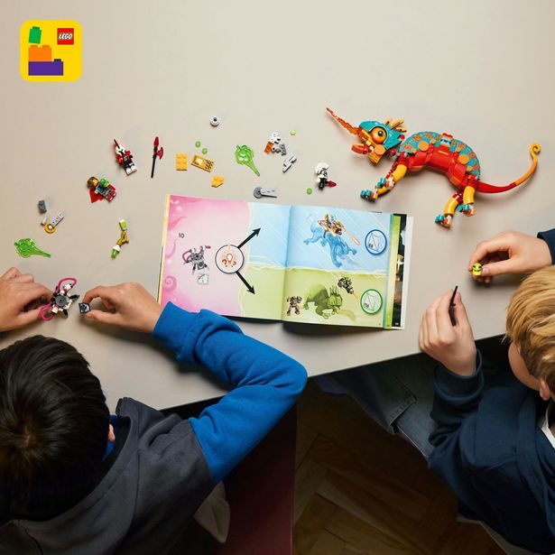 Mateo a jeho ohnivý chameleon