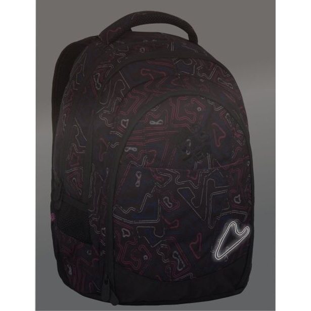 Batoh BAGMASTER DIGITAL 7 A BLACK/PINK/BLUE