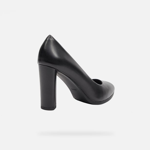 Černé dámské lodičky Geox Walk Pleasure 90