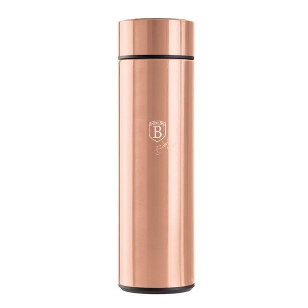 BERLINGERHAUS Termoska nerez s LED displejem 450 ml Rosegold Metallic Line BH-7954