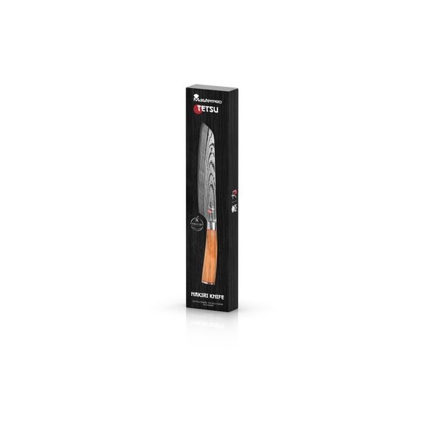 MASTERPRO Nůž Nakiri TETSU 20 cm nerez dřevo BGMP-4167