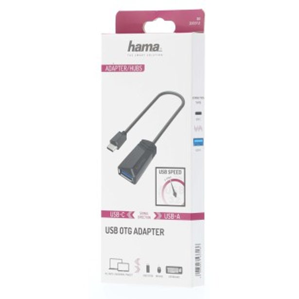 Hama redukce USB-C na USB-A (OTG), 15 cm