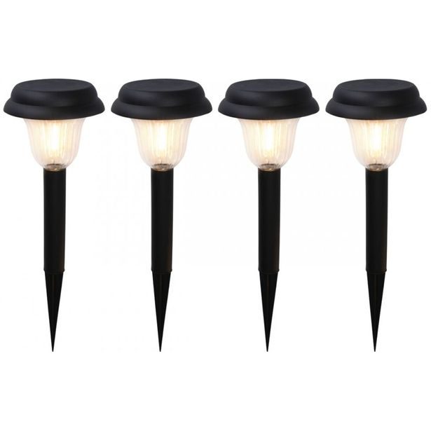 PROGARDEN Lampa zahradní 16x45cm sada 4ks KO-AF5000490