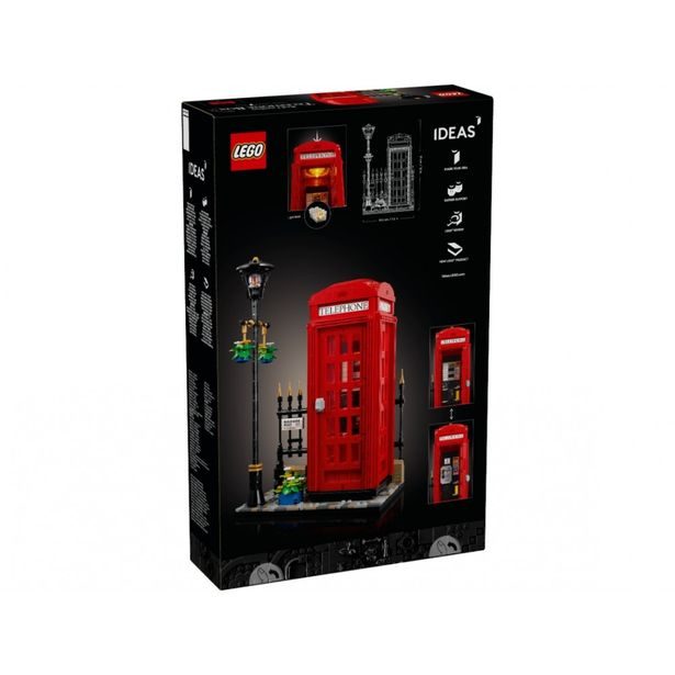 LEGO® Ideas Červená londýnská telefonní budka
