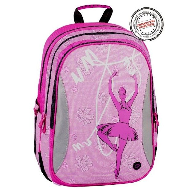 Školní batoh pro dívky EV07 0114 B PINK
