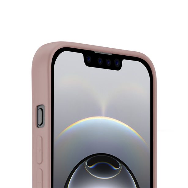 Hama Fantastic Feel, kryt pro Apple iPhone 16e, hebký povrch, barva nude