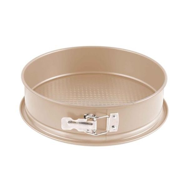 KITCHISIMO FORMA NA DORT KITCHISIMO 24CM ZLATÁ UHLÍKOVÁ OCEL