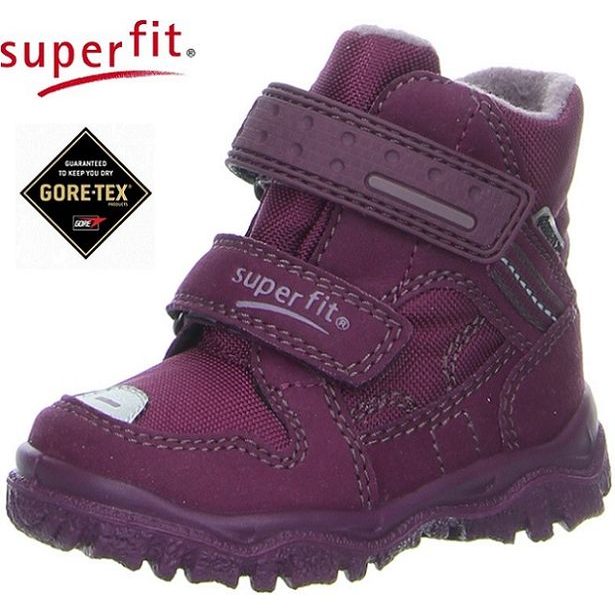 Dětské zimní boty Superfit 3-00044-54 rasberry kombi