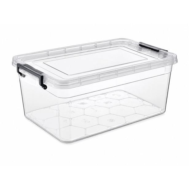box 14,0l CLEAR 39x28x18cm, plast