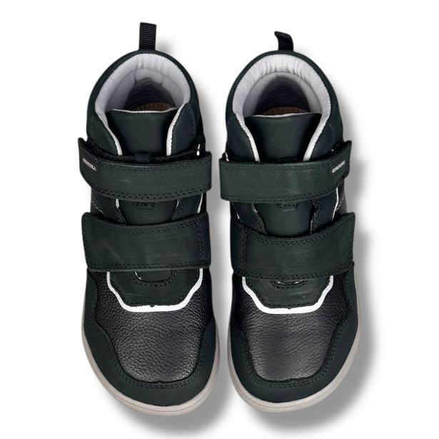 Dětská BAREFOOT celoroční kotníková obuv Protetika - Černé