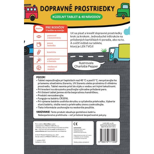 Kúzelný tablet & 40 návodov – DOPRAVNÉ PROSTRIEDKY
