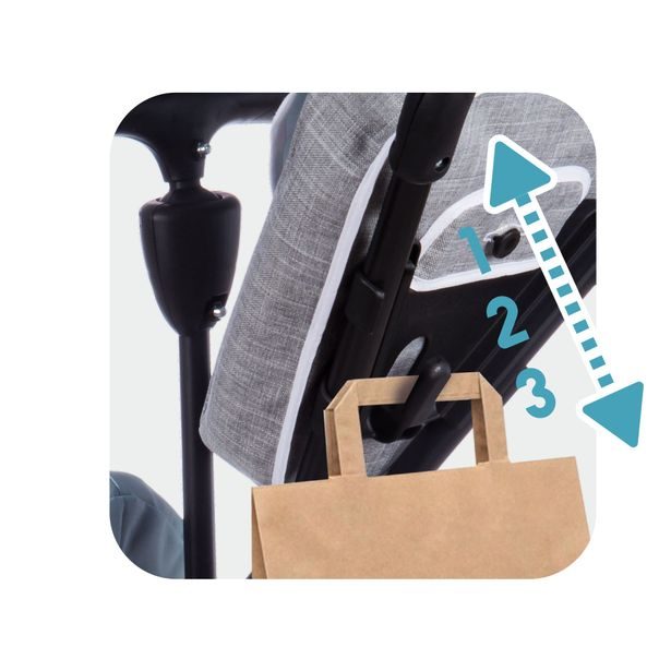 Tříkolka Baby Driver Plus modrá