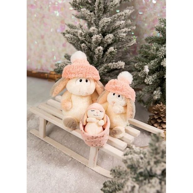 NICI NICI plyš Králíček Liska 20cm, GREEN