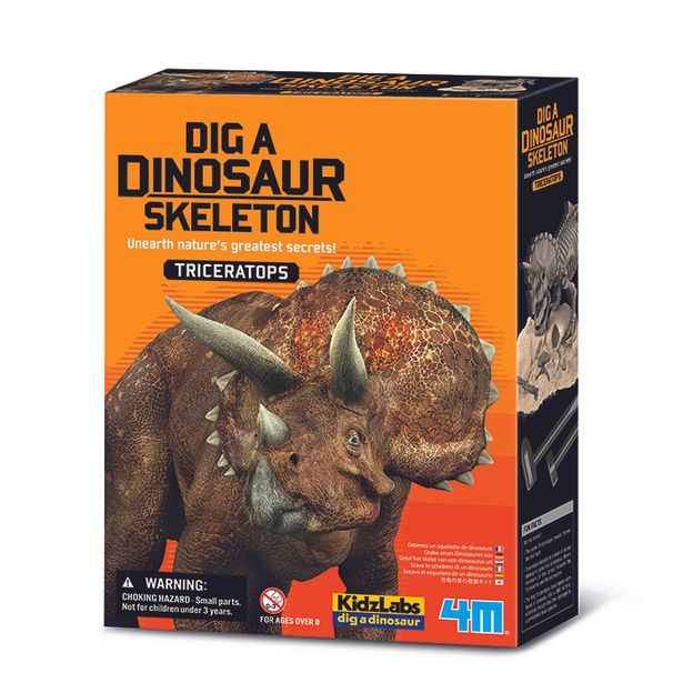 Dinosauří kostra - Triceratops