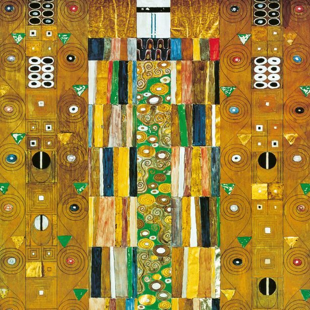 NOTIQUE Poznámkový kalendář Gustav Klimt 2027, 30 x 30 cm