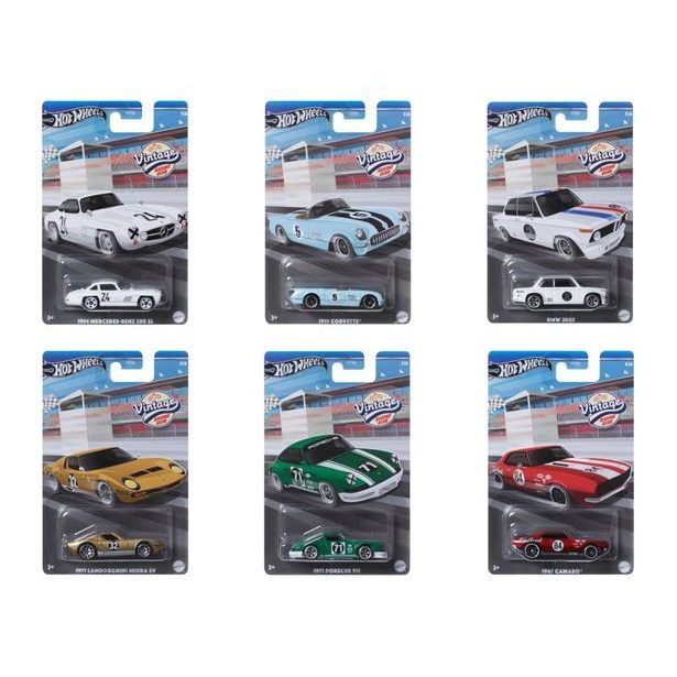 HW TEMATICKÝ VINTAGE ANGLIČÁK ASST