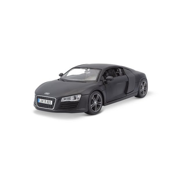 Maisto Maisto - Audi R8, matně černá, 1:24