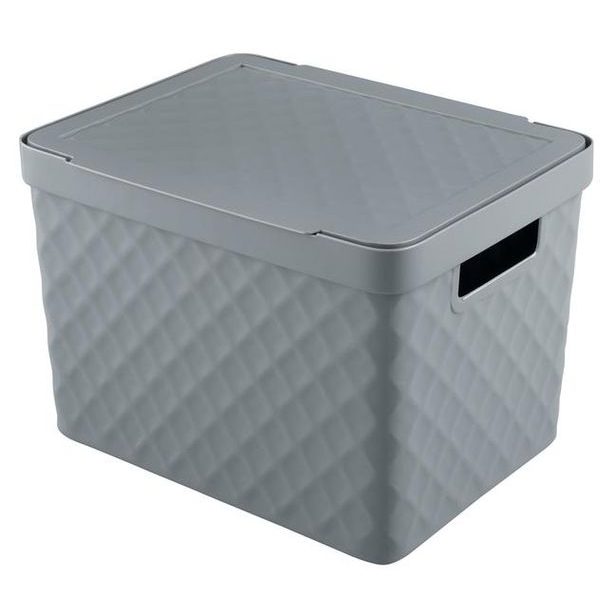 heidrun BOX ÚLOŽNÝ 36X27X23CM, PLAST DIAMOND_hamashop