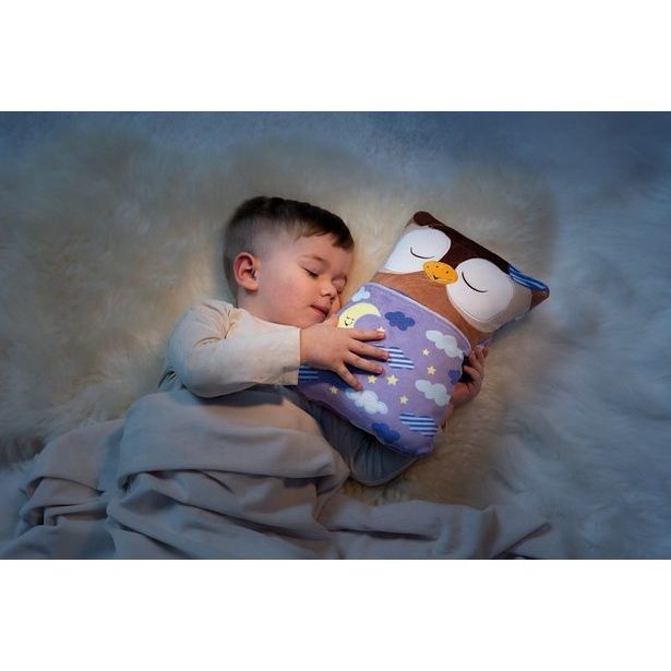 NICI NICI Cosidoos plyš Sova oboustranný motiv 30x20cm