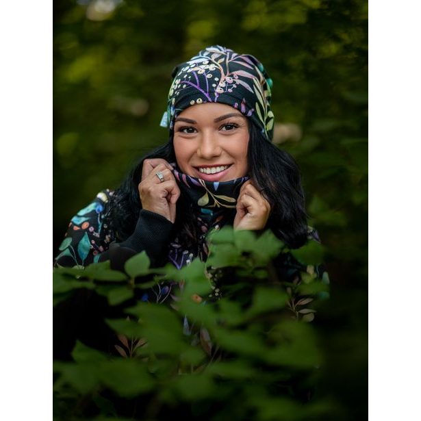 Unuo, Dámský nákrčník z fleecu, Podzimní bobule