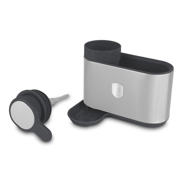 BERLINGERHAUS Dávkovač mycího prostředku 2 v 1 Anthracite Collection BH-8935