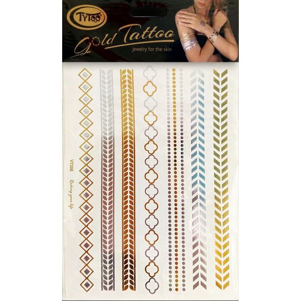TyToo Zlaté tetování - náramky