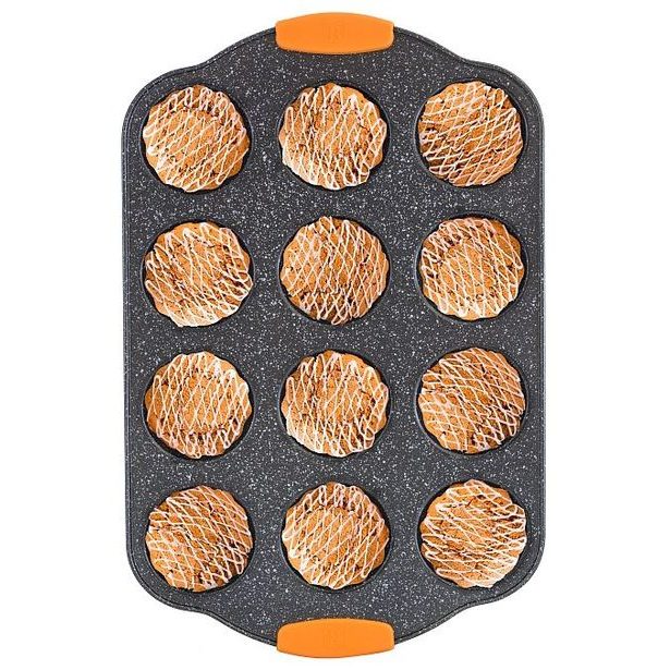 BERLINGERHAUS Forma na muffiny 12 ks silikonové rukojeti Granit Diamond Line BH-1138