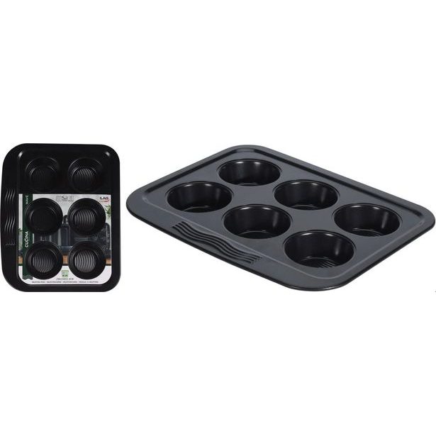 forma MUFFINY 6ks, 29x23x3,3cm, nepřil.povrch