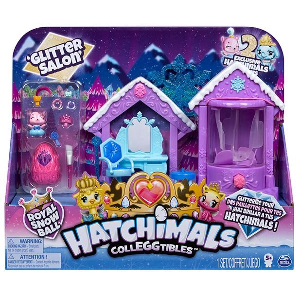 HATCHIMALS TŘPYTIVÝ KRÁLOVSKÝ SALÓN