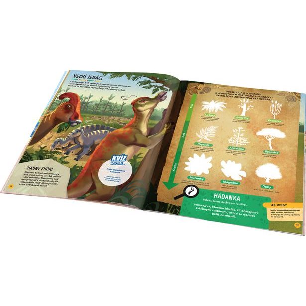 MISIA DINOSAURY – Pátraj a lúšti so samolepkami