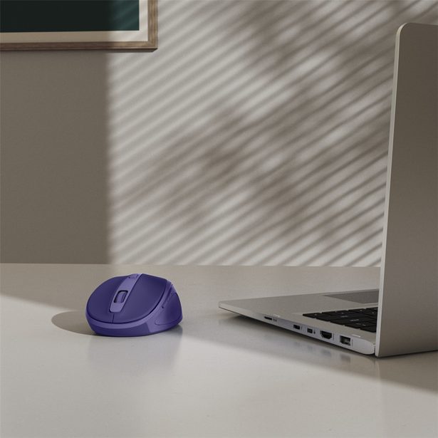 Hama bezdrátová optická myš WM-400, tichá, modrá