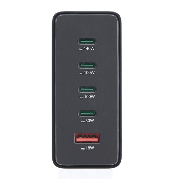 Hama USB nabíjecí stanice GaN, 4x USB-C PD, 1x USB-A QC, 240 W