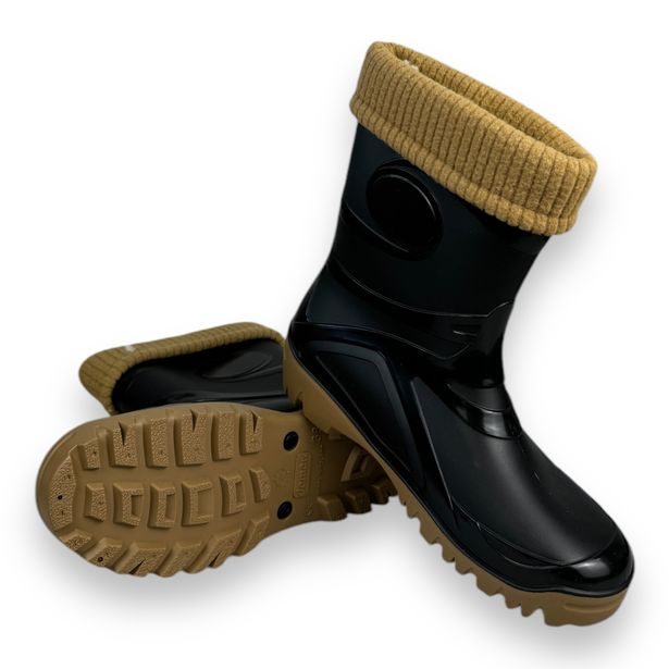 Dětské zateplené holínky YOUNG 2 FUR - Černá