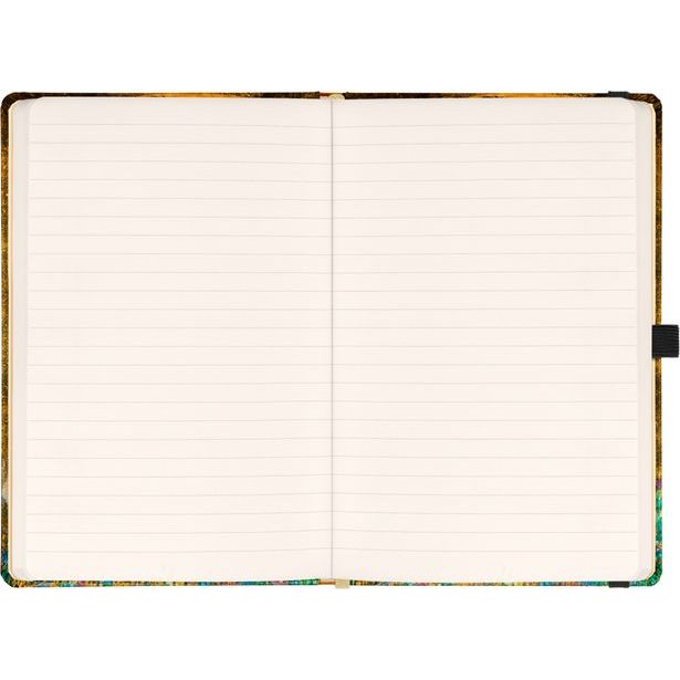 NOTIQUE Notes Gustav Klimt, linkovaný, 13 x 21 cm