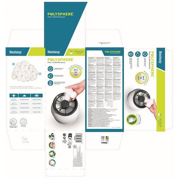 Filtrační kuličky 500g