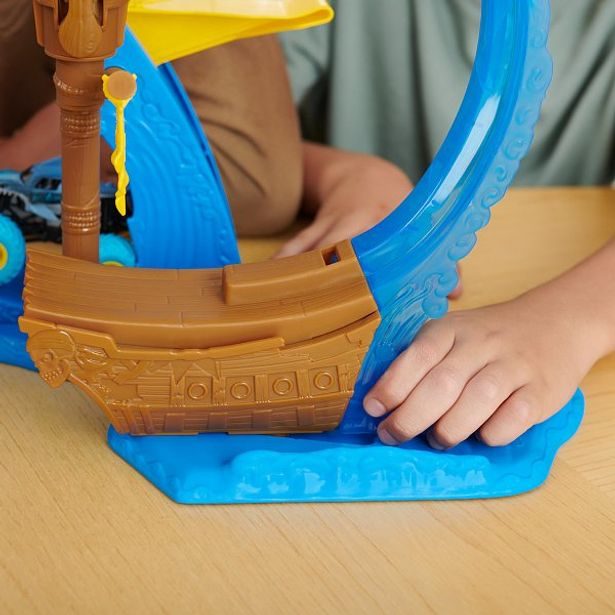 SpinMaster MONSTER JAM - Hrací set MEGALODON ZOOP OF DOOM, 1:64